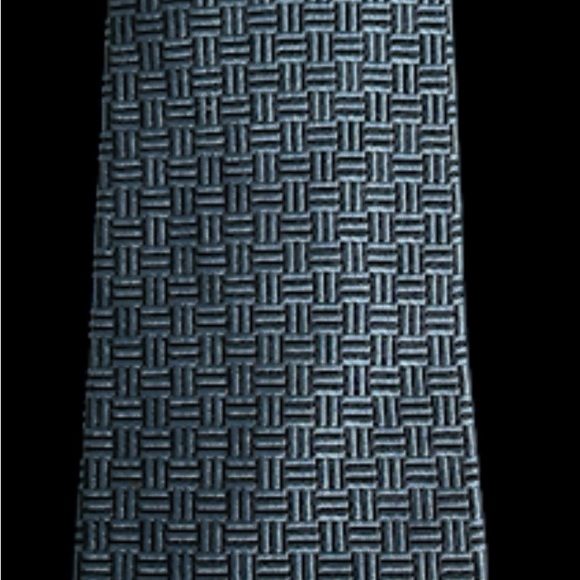 Men’s Charvet Blue Tie 100% Silk Made in France - Picture 3 of 4
